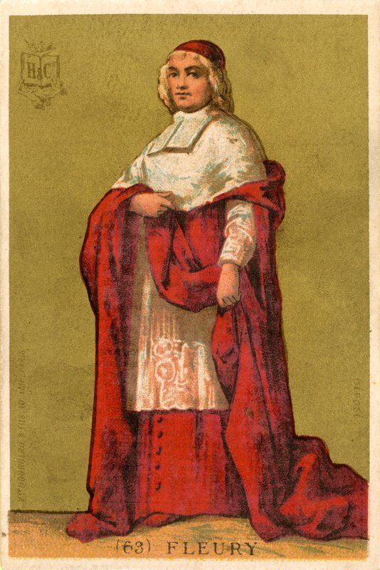 André-Hercule de Fleury af French School