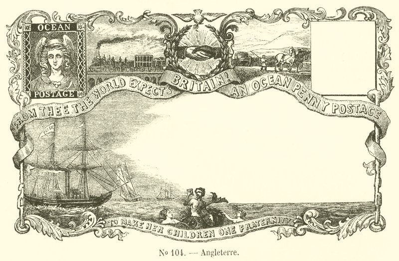 Angleterre (gravering) af French School
