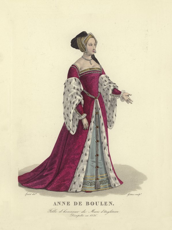 Anne Boleyn af French School