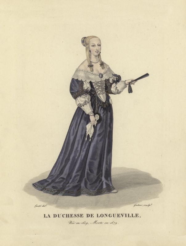 Anne Genevieve de Bourbon, hertuginde af Longueville af French School