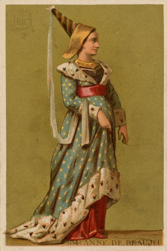 Anne af Beaujeu af French School