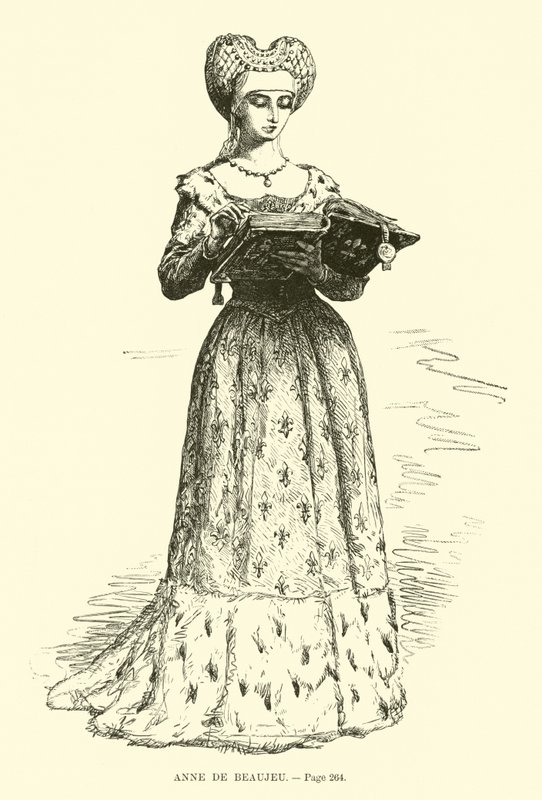 Anne af Beaujeu af French School
