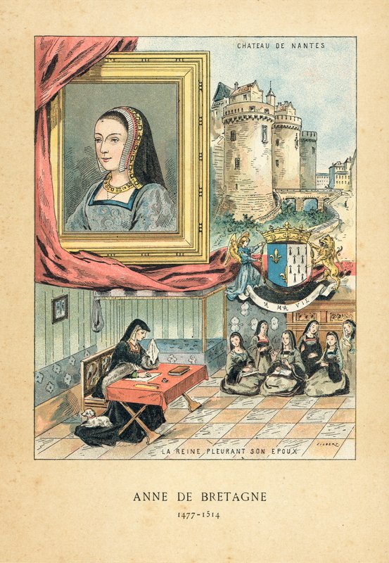 Anne af Bretagne af French School