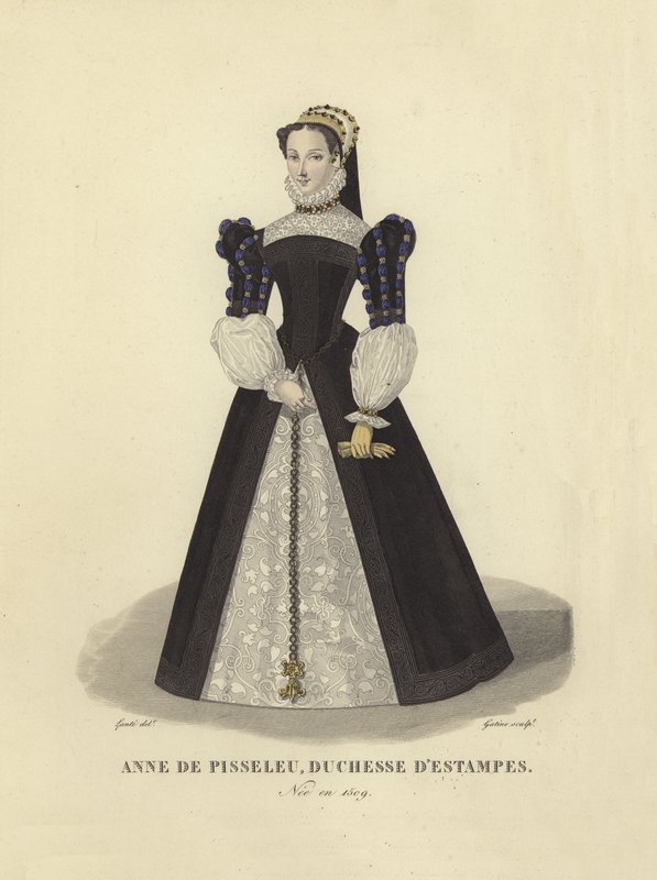 Anne de Pisseleu, hertuginde af Etampes af French School