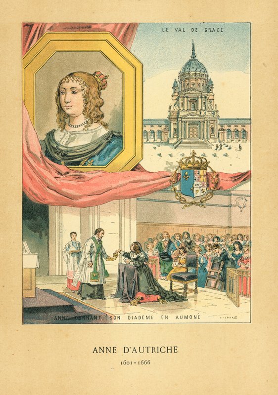 Anne af Østrig af French School