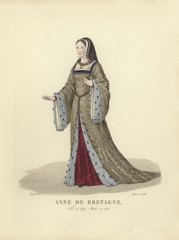 Anne af Bretagne, Queen Consort of Charles VIII og Louis XII of France af French School