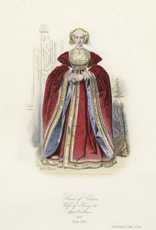 Anne af Cleves, fjerde hustru til Henry VIII af England af French School