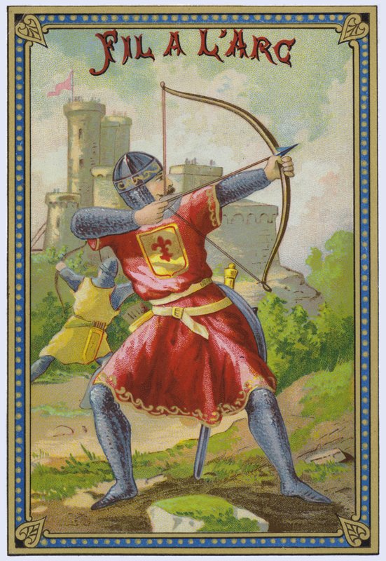 Archer (chromolitho) af French School