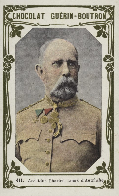 Ærkehertug Charles-Louis af Østrig (farvet foto) af French School