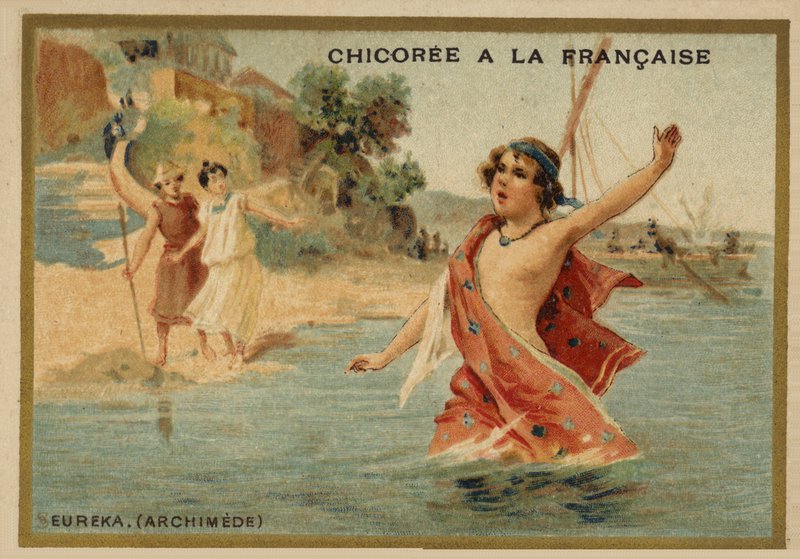 Archimedes udbrød Eureka! af French School