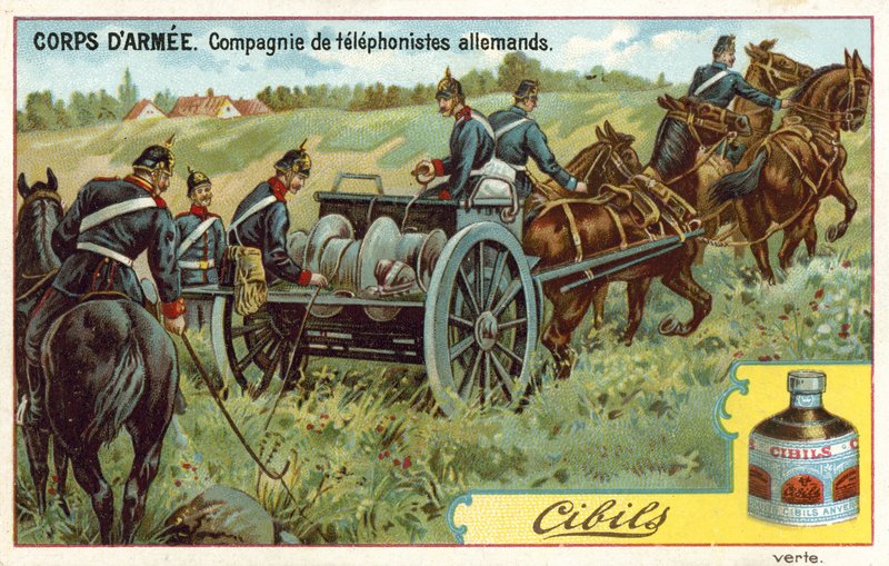 Army Corps - tysk telefonselskab af French School