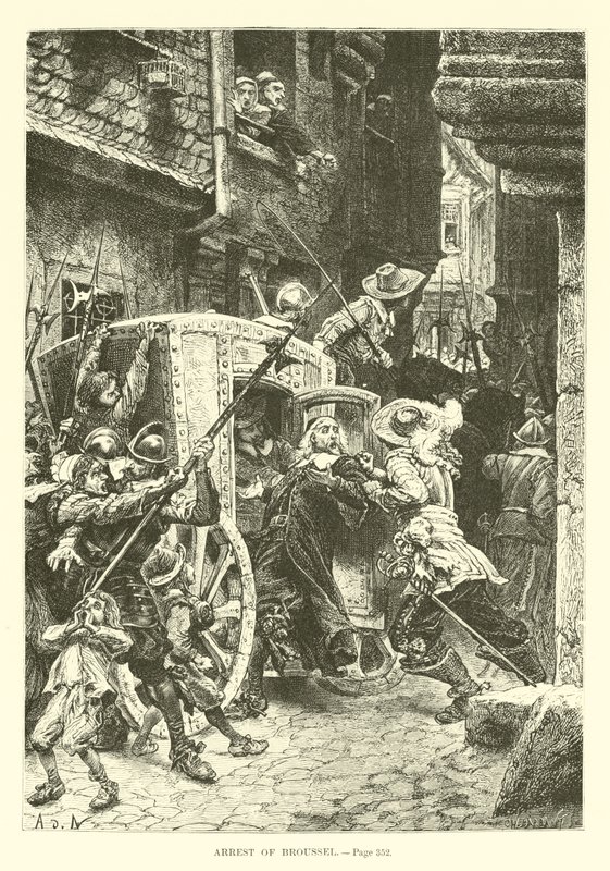 Arrestation af Broussel af French School