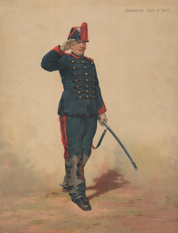 Gunner, udflugtskjole af French School