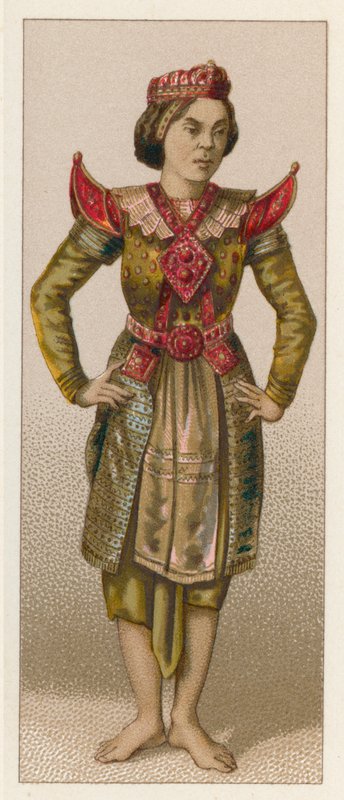 Asien kostume af French School