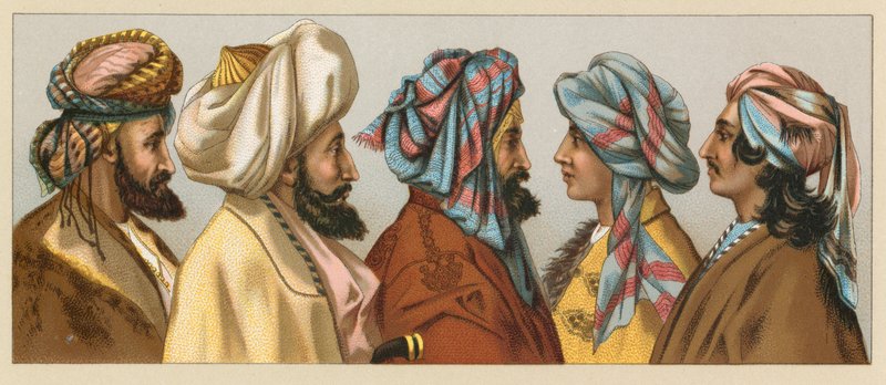 Asiatisk kostume af French School