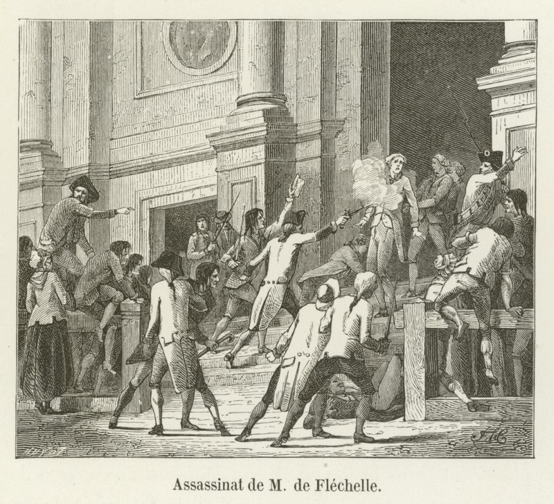 Mordet på Madame de Flehelle af French School