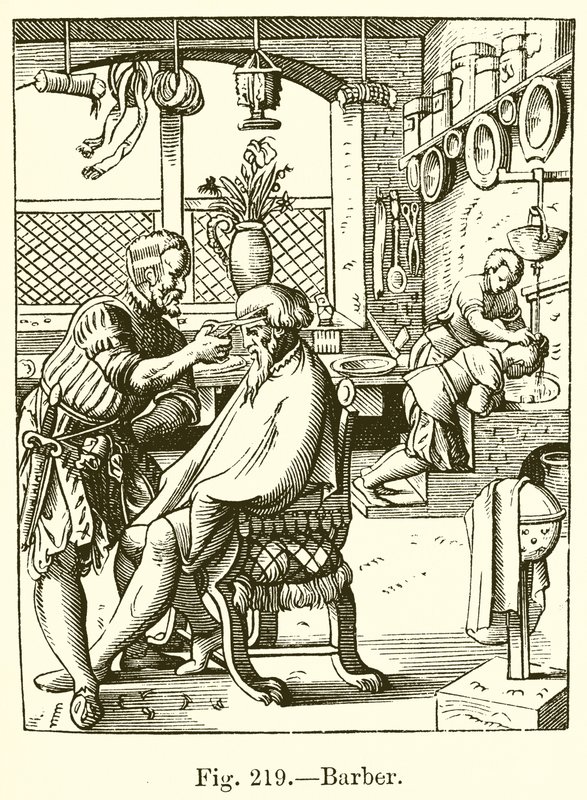 Barber af French School