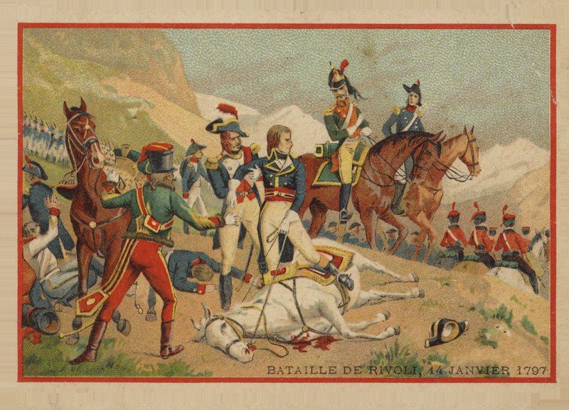 Slaget ved Rivoli, 14. januar 1797 af French School