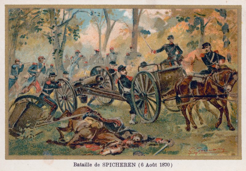 Slaget ved Spicheren, Defense of Stirring af French School