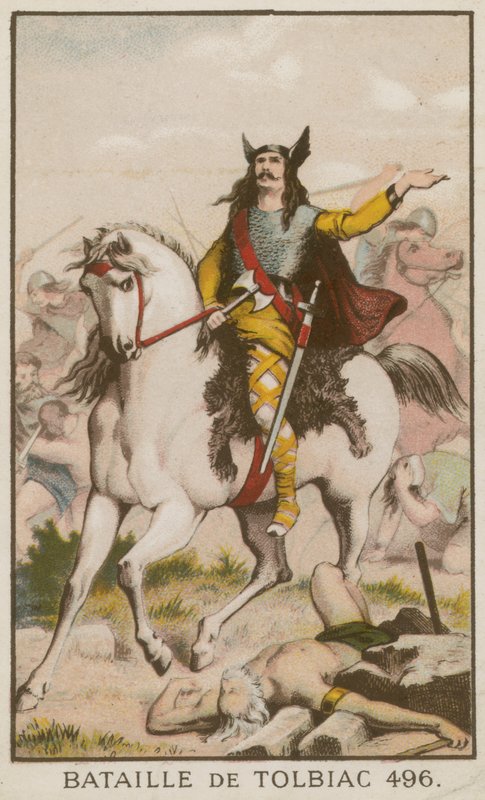 Slaget ved Tolbiac, 496 af French School