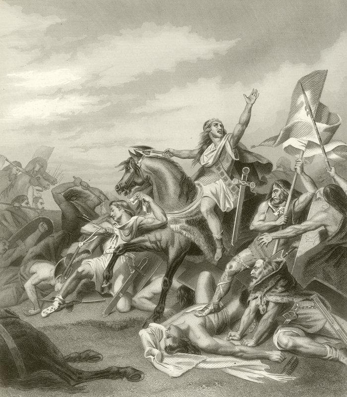 Slaget ved Tolbiacum, 496 af French School