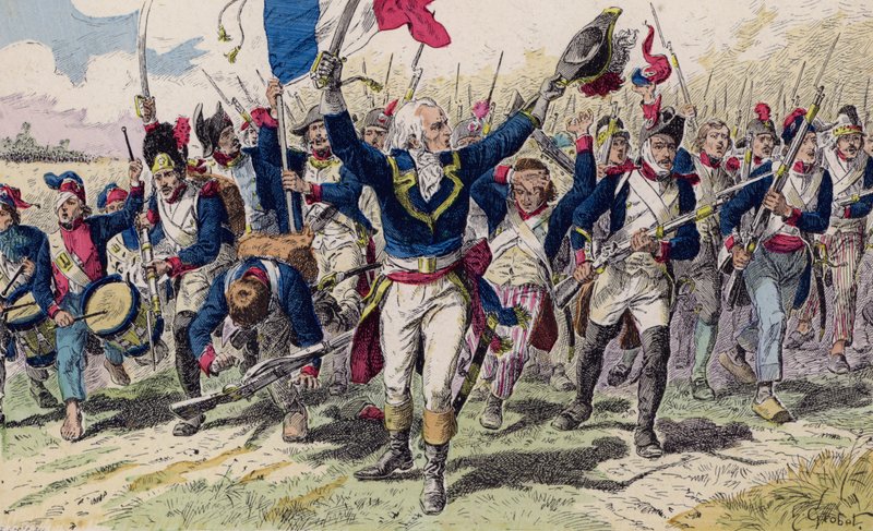 Slaget ved Valmy af French School