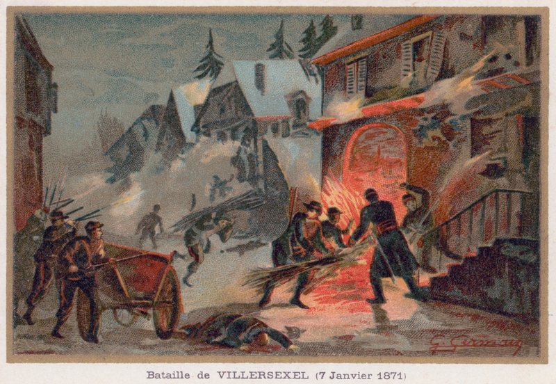 Slaget ved Villersexel af French School