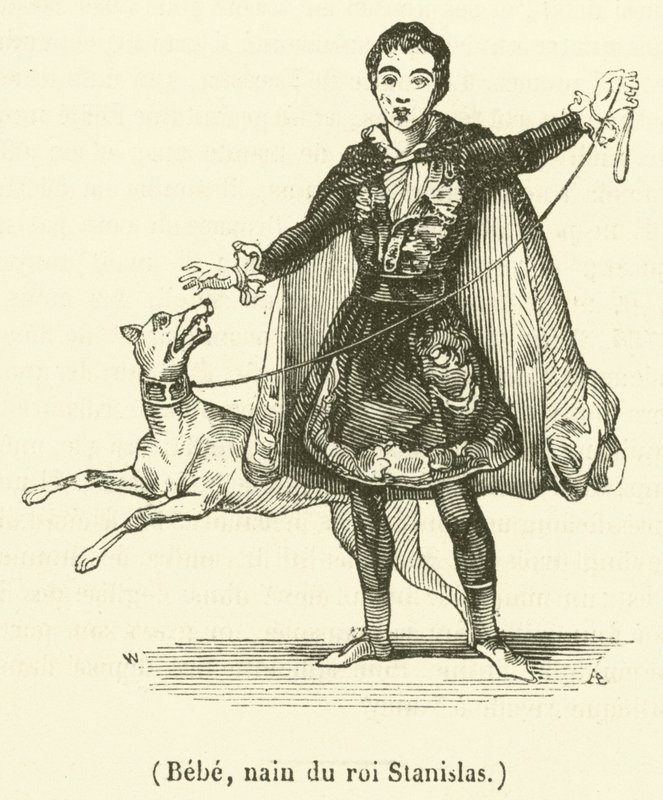 Bebe, nain du roi Stanislas (gravering) af French School