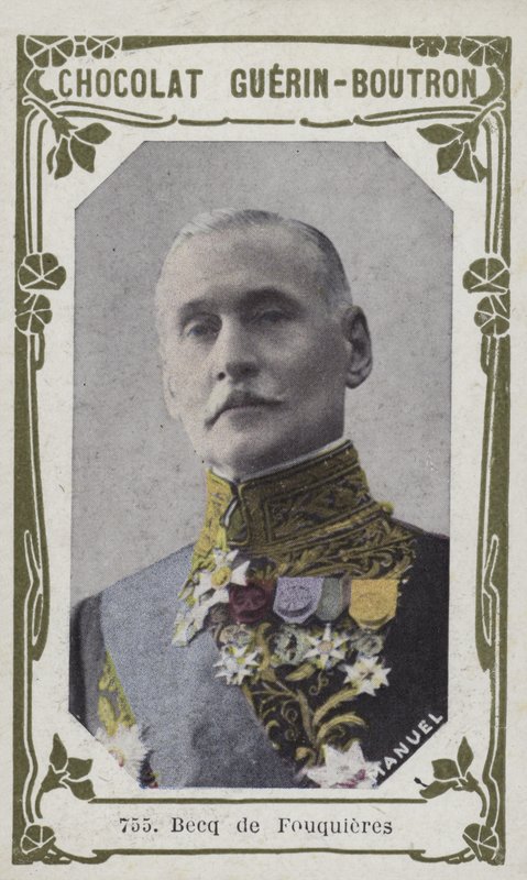Becq de Fouquieres (farvet foto) af French School