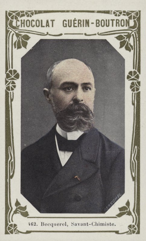 Becquerel, videnskabelig kemiker (farvet foto) af French School