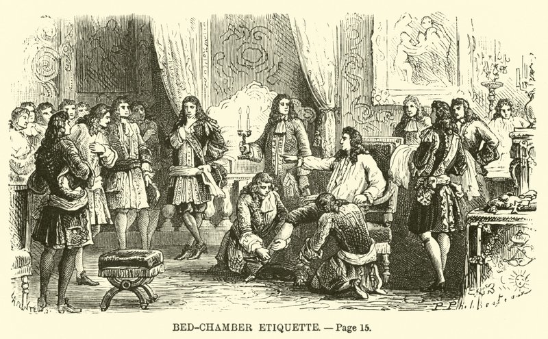 Sengekammer etikette af French School