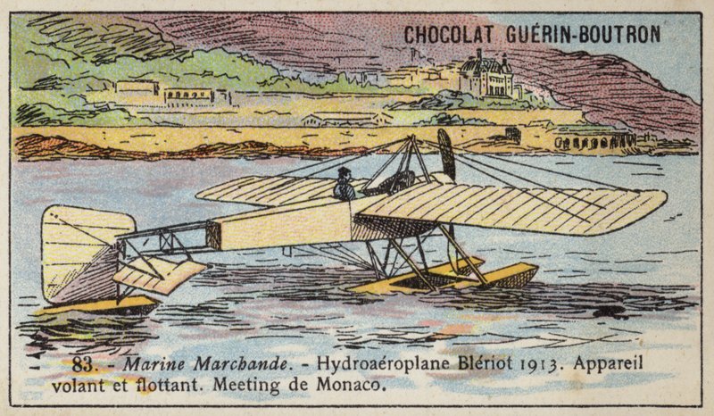 Bleriot flyvemaskine af French School