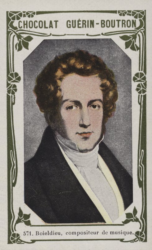 Boieldieu, musikkomponist (farvet foto) af French School
