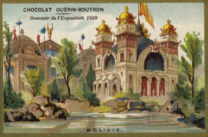 Bolivia (chromolitho) af French School
