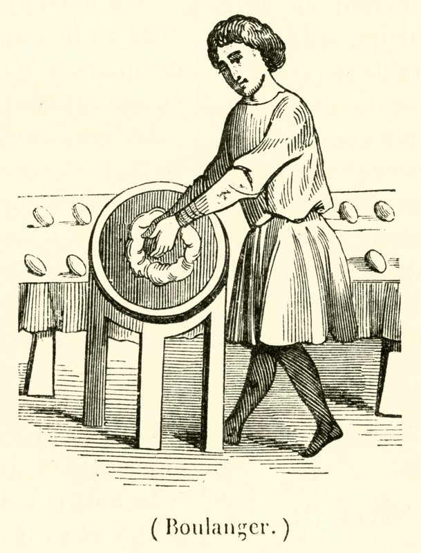 Boulanger (engraving) af French School