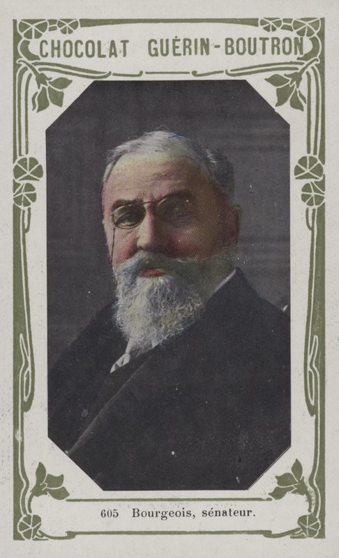 Bourgeois, senator (farvet foto) af French School