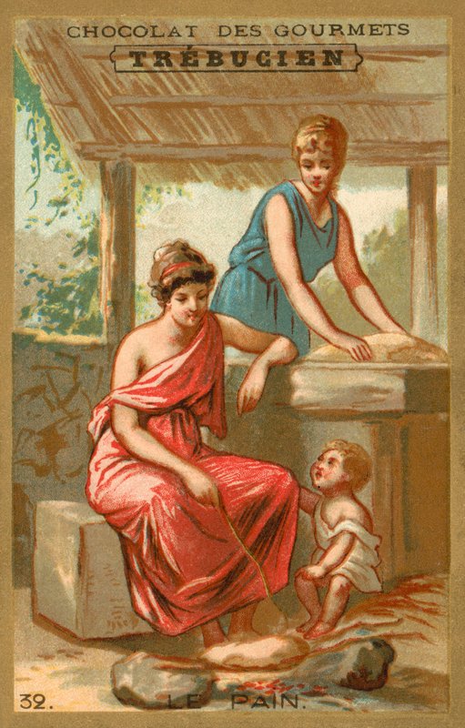 Brød (chromolitho) af French School
