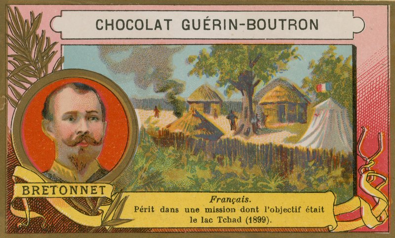 Bretonnet, fransk soldat og opdagelsesrejsende fra det 19. århundrede af French School