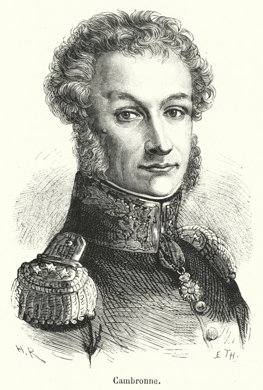 Cambronne (gravering) af French School