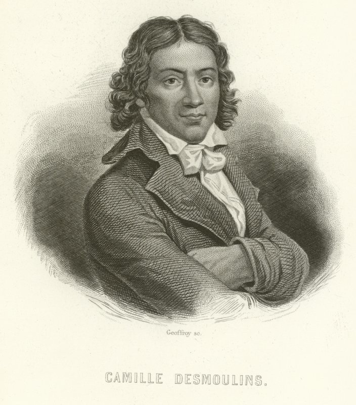 Camille Desmoulins af French School