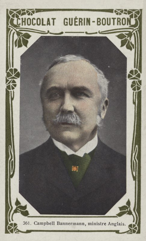 Campbell Bannerman, britisk minister (farvefoto) af French School
