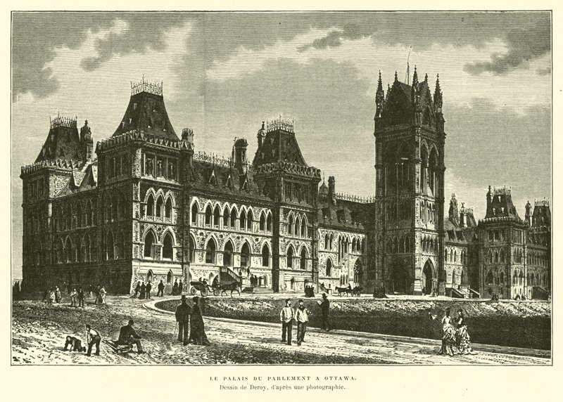 Canadiske parlament, Ottawa af French School