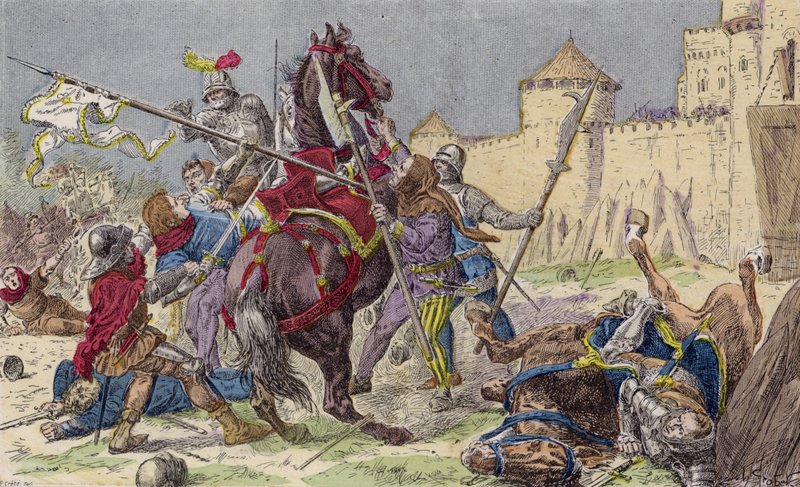 Burgundernes tilfangetagelse af Jeanne d