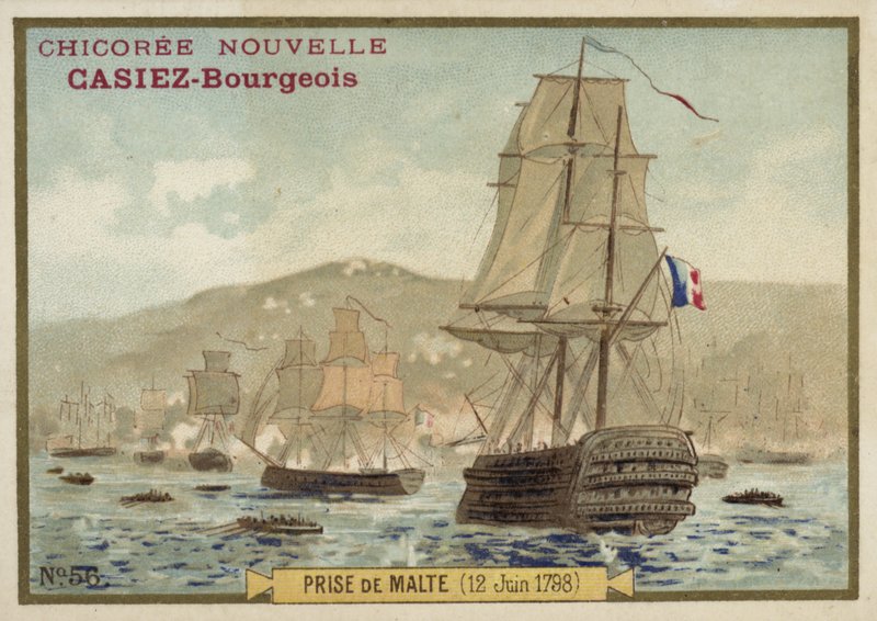 Franskmændenes erobring af Malta, 12. juni 1798 af French School