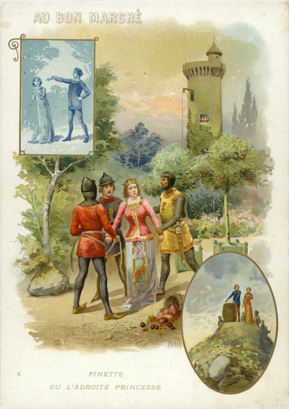 Fange prinsessen. af French School