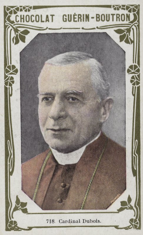 Kardinal Dubois (farvet foto) af French School