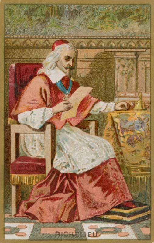 Kardinal Richelieu af French School