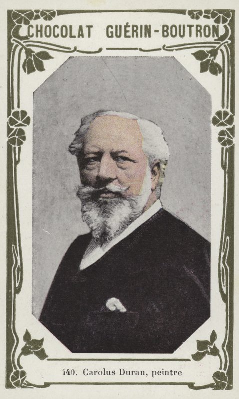 Carolus Duran, maler (farvet foto) af French School