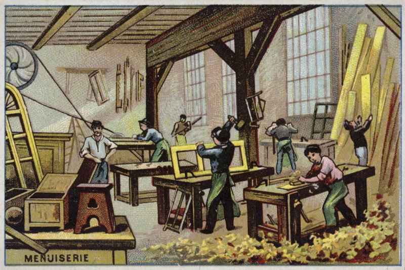 Tømrerarbejde af French School