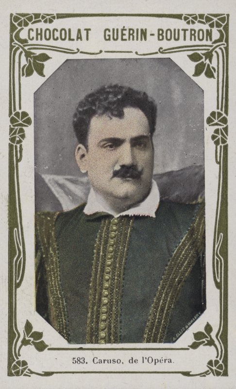 Caruso, de lOpera (farvet foto) af French School